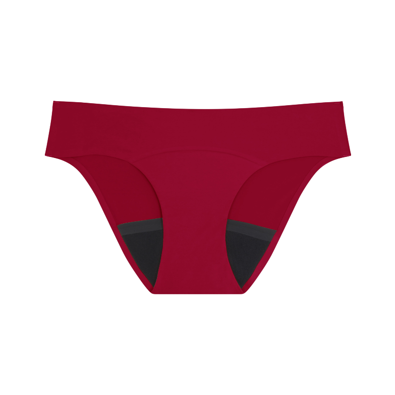 Smoon - Culotte menstruelle Artemis flux abondant bordeaux