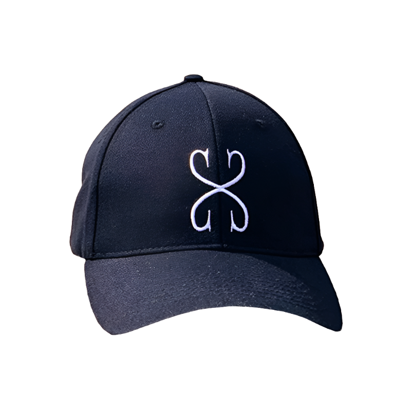 Sabbia Bianca - Casquette Valencia noir/ blanc