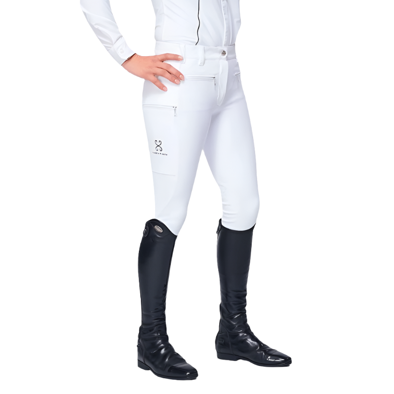 Sabbia Bianca - Pantalon d'équitation femme Venus blanc