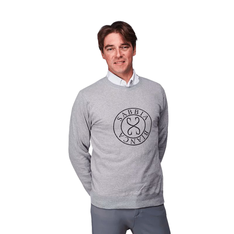 Sabbia Bianca - Sweat homme Matteo gris