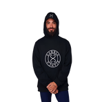 Sabbia Bianca - Heren hoodie Nino zwart | - Ohlala