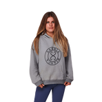 Sabbia Bianca - Dames hoodie Nina grijs | - Ohlala
