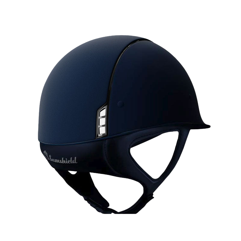 Samshield - Casque Shadow matt chrome Bermuda marine (avec mousse) | - Ohlala