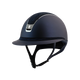 Samshield - Casque d'équitation Miss Shield 2.0 Shadowmatt  bleu Flower Embroidery | - Ohlala