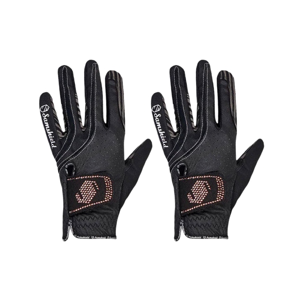 Gants V-Skin swarovski rose gold noir Samshield