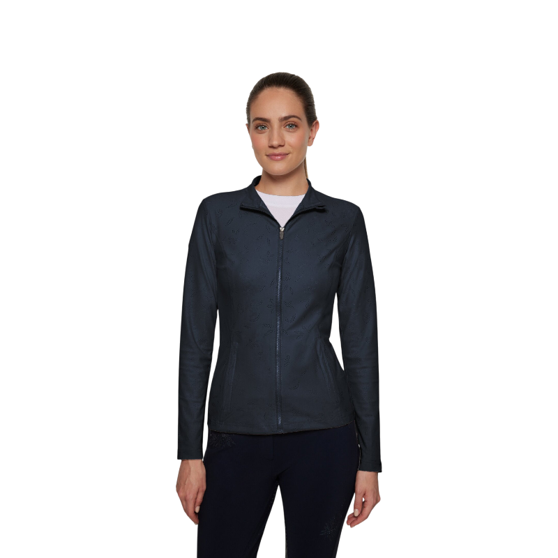 Samshield - Veste bomber manches longues femme Hannah marine