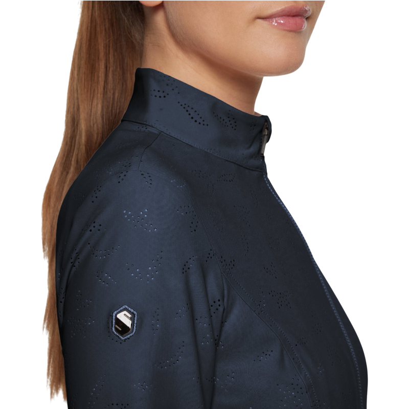 Samshield - Veste bomber manches longues femme Hannah marine