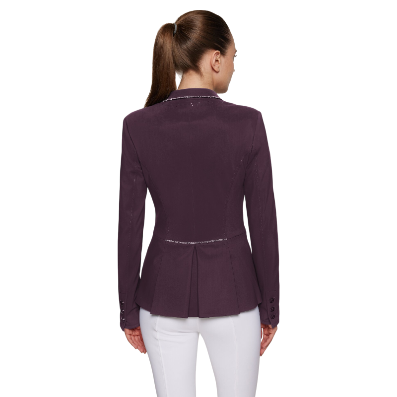 Samshield - Veste de concours femme Victorine Crystal Fabric regular plum