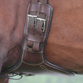 Kentucky Horsewear - Sangle bavette courte marron | - Ohlala