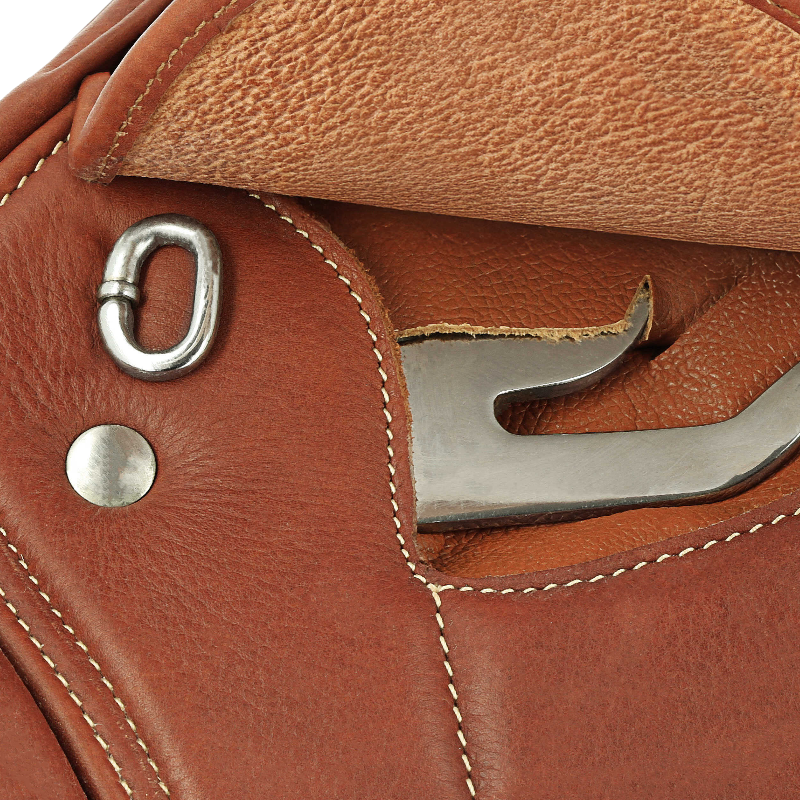 Eric Thomas - Selle d'obstacle Grand Prix cognac | - Ohlala