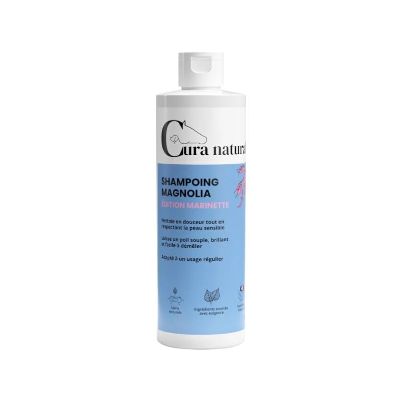 Cura Naturale - Édition limitée - Shampoing pour chevaux magnolia