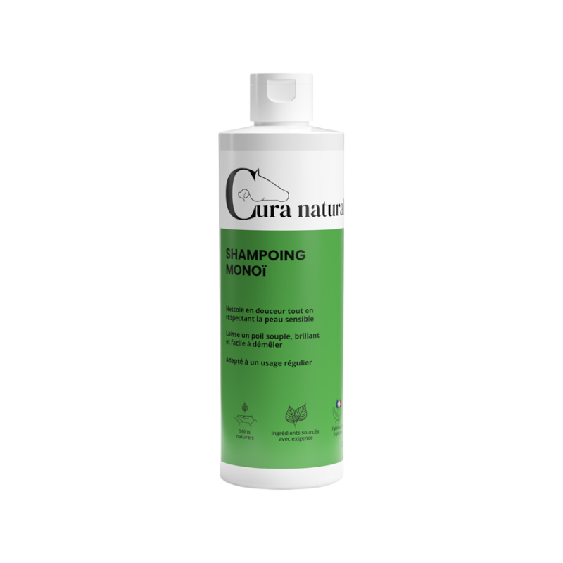 Cura Naturale - Shampoing pour chevaux au monoï