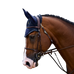 Bucas - Bonnet pour chevaux Show-line soundless marine/ gris