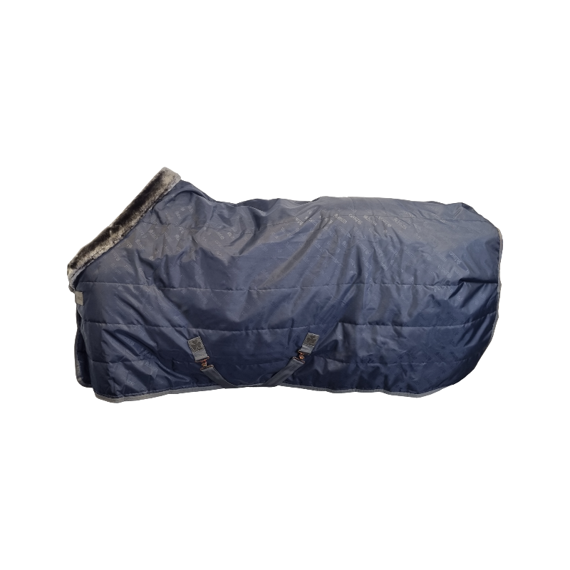 Bucas - Couverture d'écurie Show-line SF 150 marine/ gris 150g