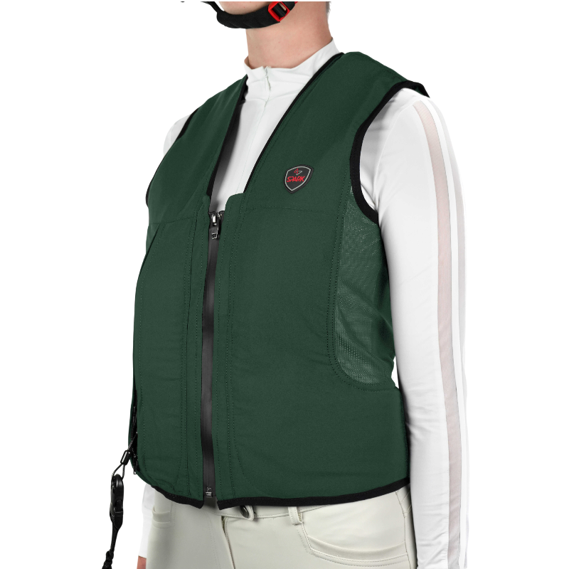 Spark - Gilet Airbag adulte Manège vert foncé