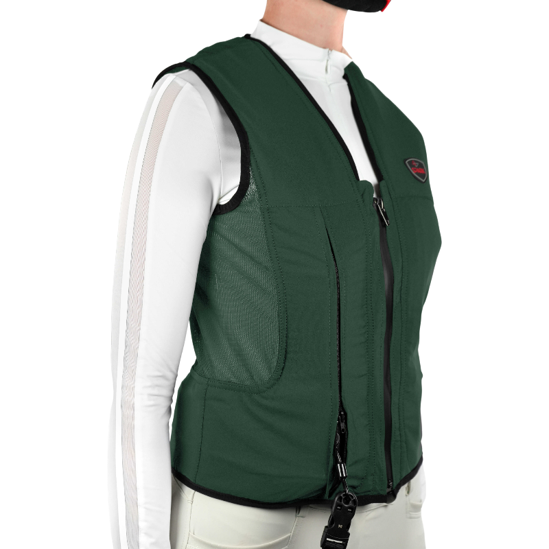 Spark - Gilet Airbag adulte Manège vert foncé
