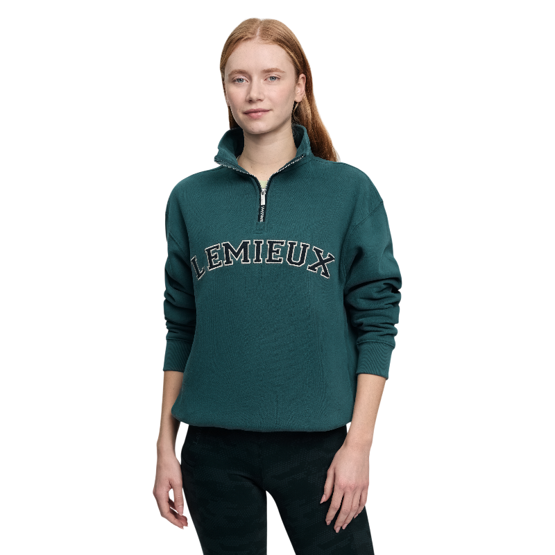 LeMieux - Sweat à col zippé femme Kelsie jungle | - Ohlala