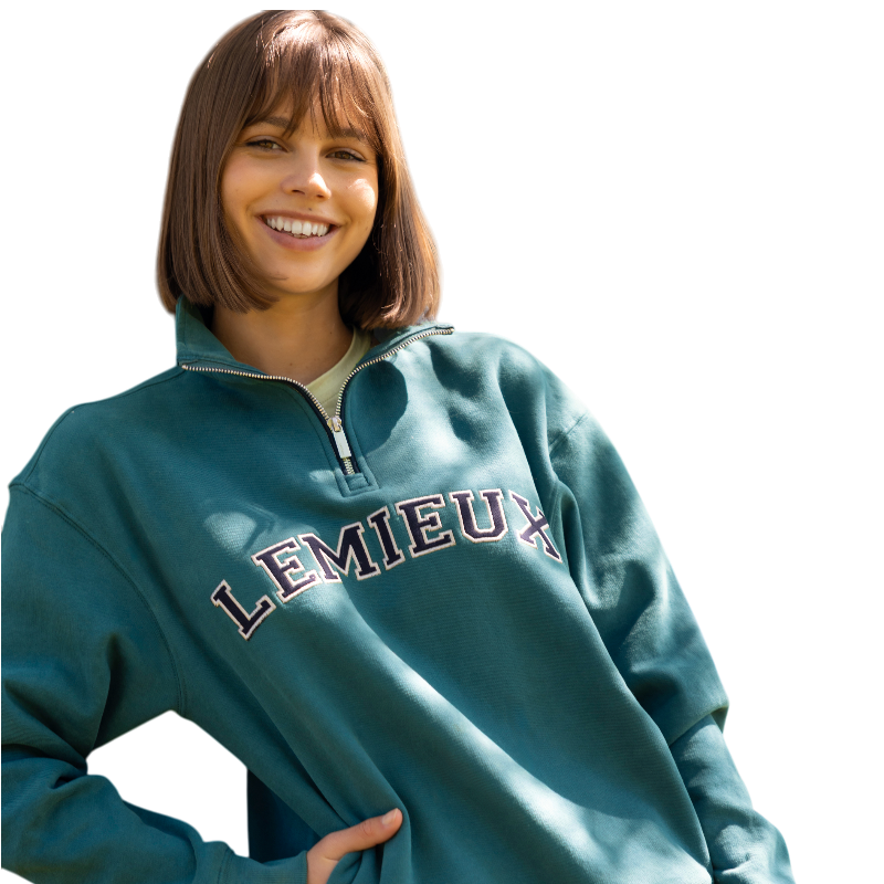 LeMieux - Sweat à col zippé femme Kelsie jungle | - Ohlala