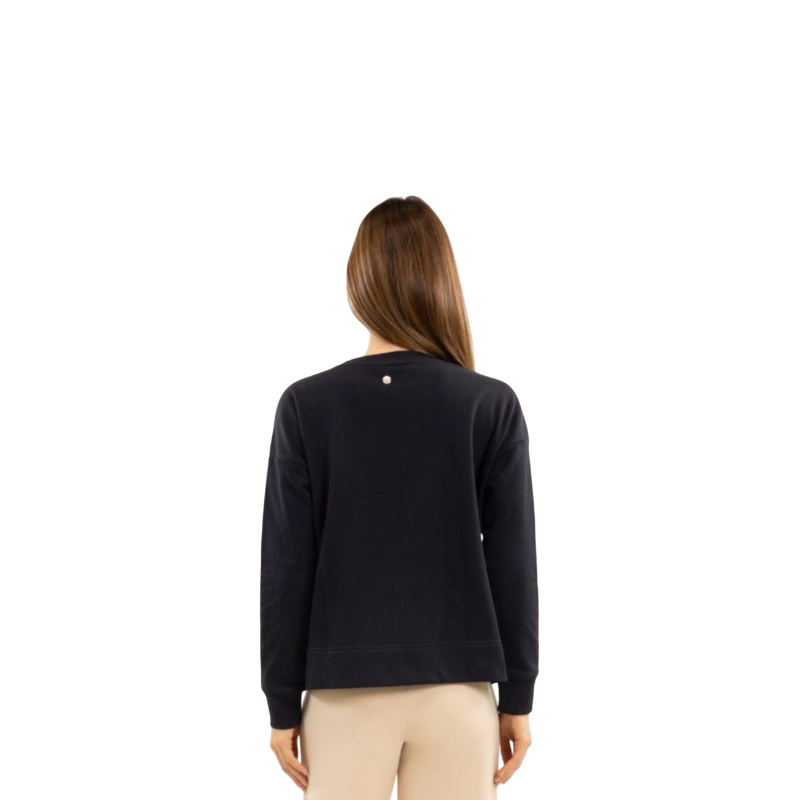 Harcour - Sweat à manches longues femme Batista marine