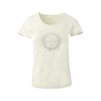 Equithème - T-shirt manches courtes femme Anna crème | - Ohlala