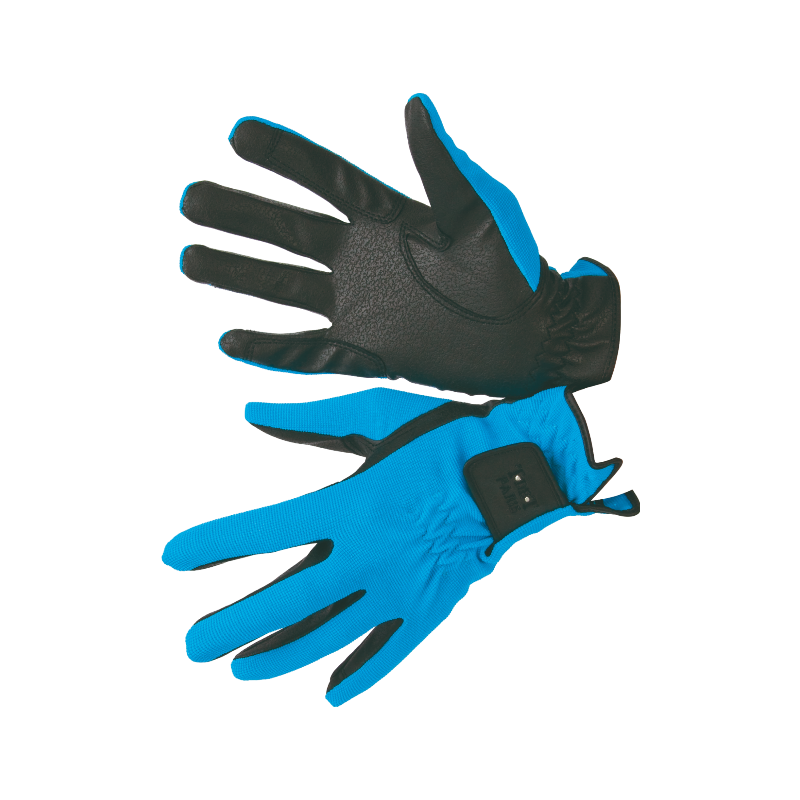 TdeT - Gants d'équitation Club turquoise