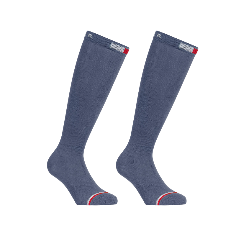 Tommy Hilfiger Equestrian - Newburgh faded indigo rijsokken