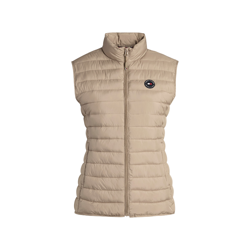 Tommy Equestrian - Mouwloos gewatteerd gilet dames Serano beige