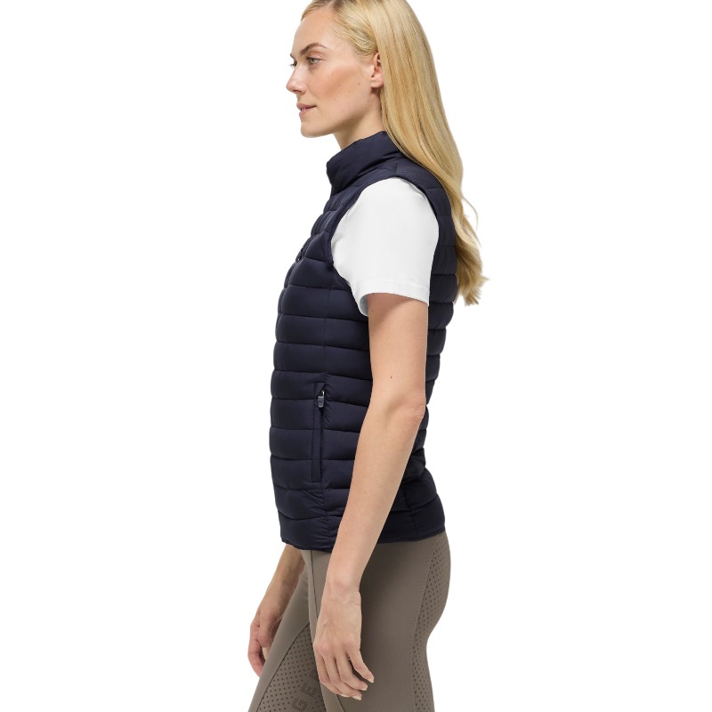 Tommy Equestrian - Mouwloos gewatteerd damesvest Serano desert sky