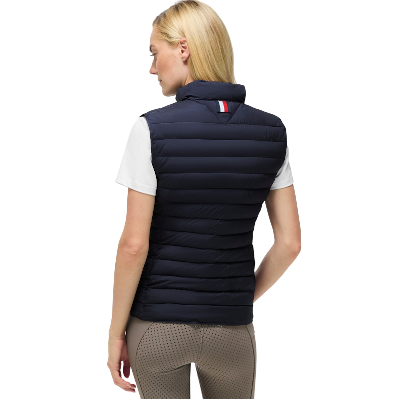 Tommy Equestrian - Mouwloos gewatteerd damesvest Serano desert sky