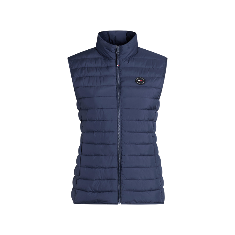 Tommy Equestrian - Serano faded indigo mouwloos damesvest
