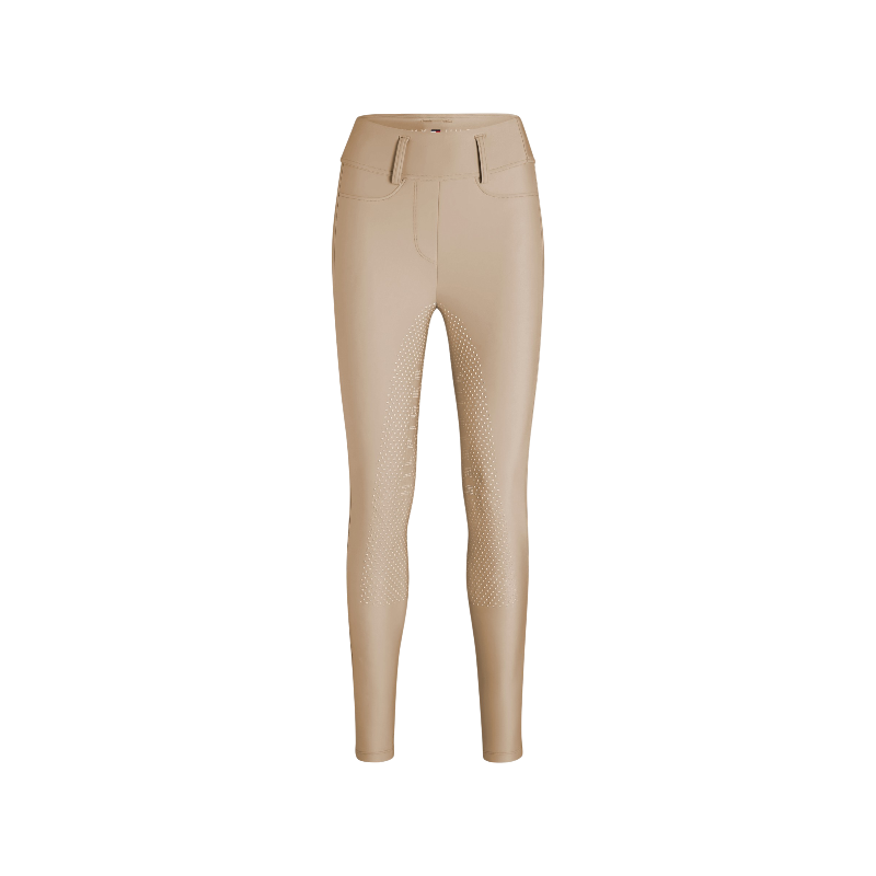 Tommy Equestrian - Dames rijbroek Highland beige seasonal