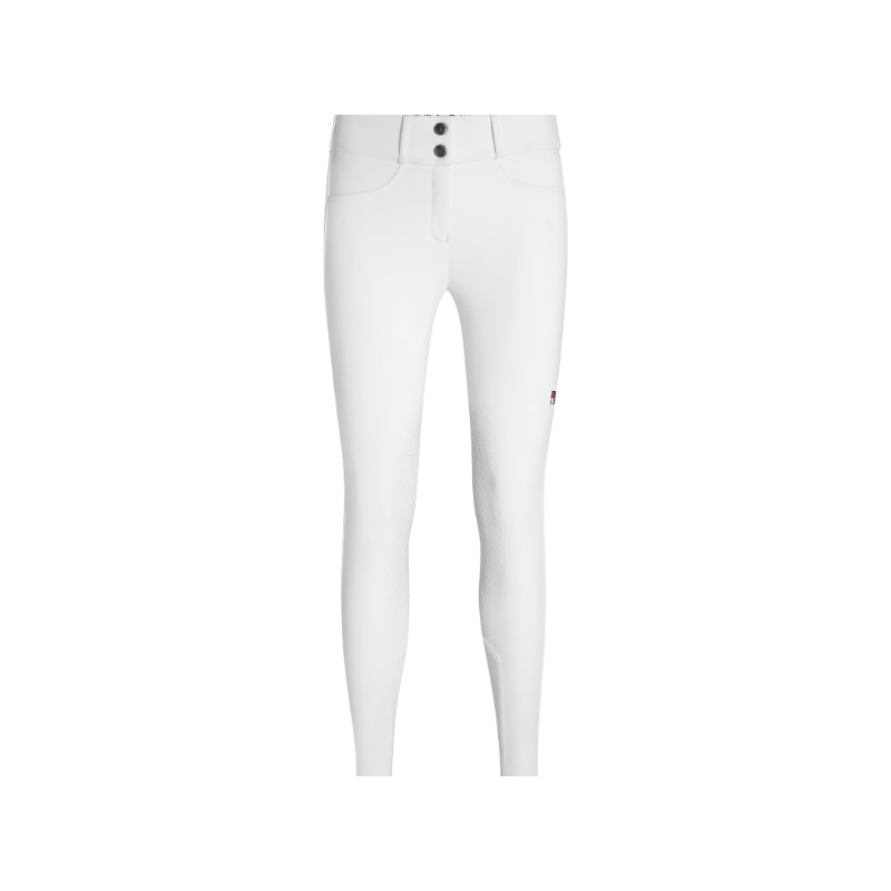 Tommy Hilfiger Equestrian - Pantalon d'équitation femme Lea optic white full grip