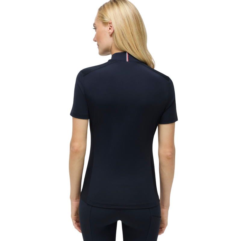 Tommy Hilfiger Equestrian - Rijpolo korte mouw dames Palma marine