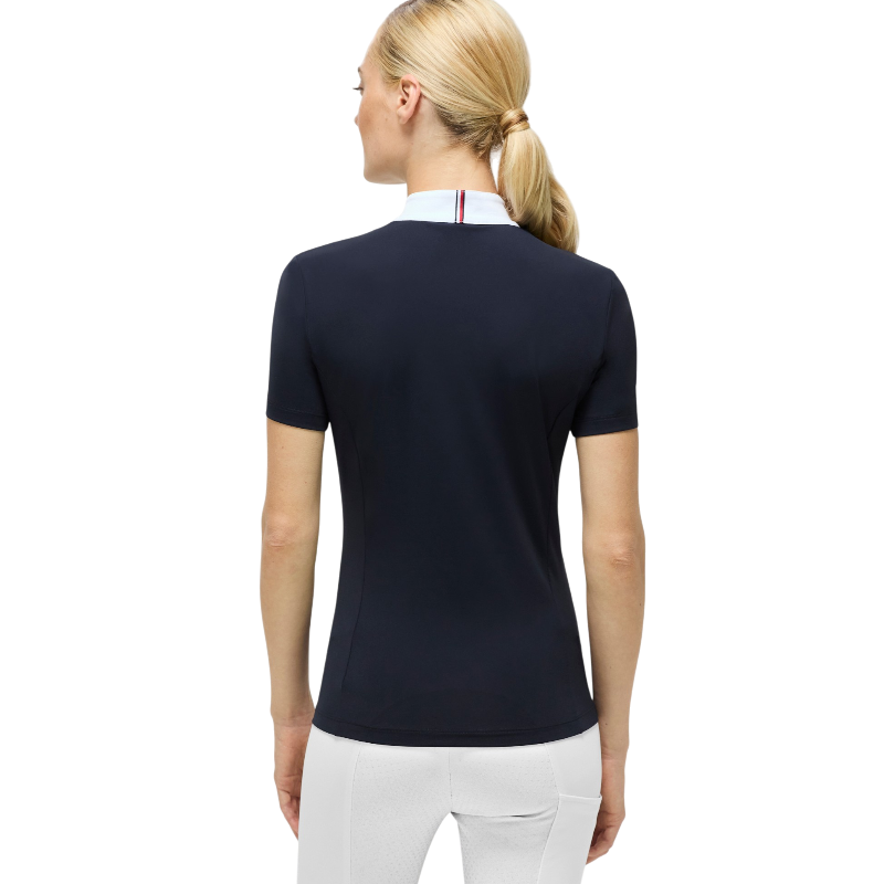 Tommy Hilfiger Equestrian - Wedstrijdpolo korte mouw dames Selma desert sky