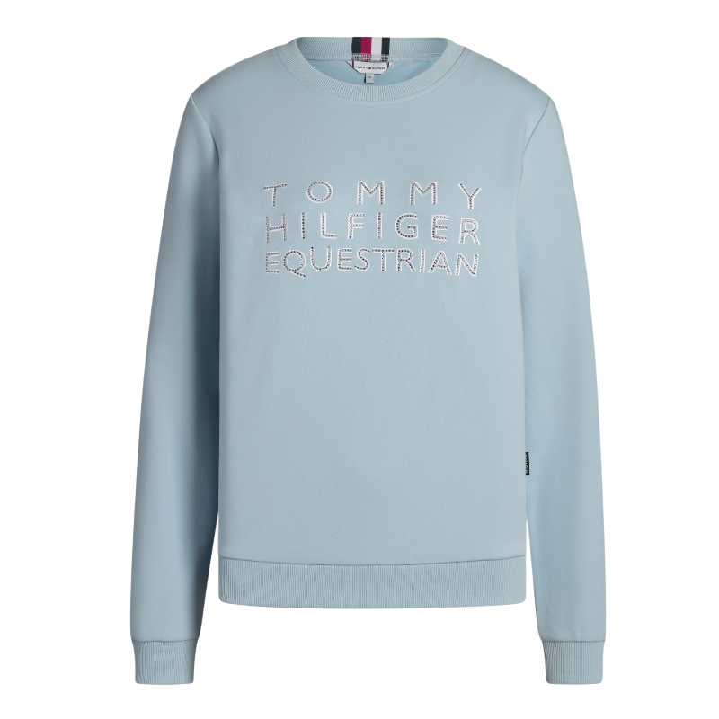 Tommy Hilfiger Equestrian - Sweat manches longues femme Belair sweet blue
