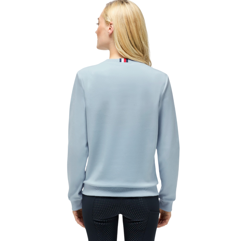 Tommy Hilfiger Equestrian - Sweat manches longues femme Belair sweet blue