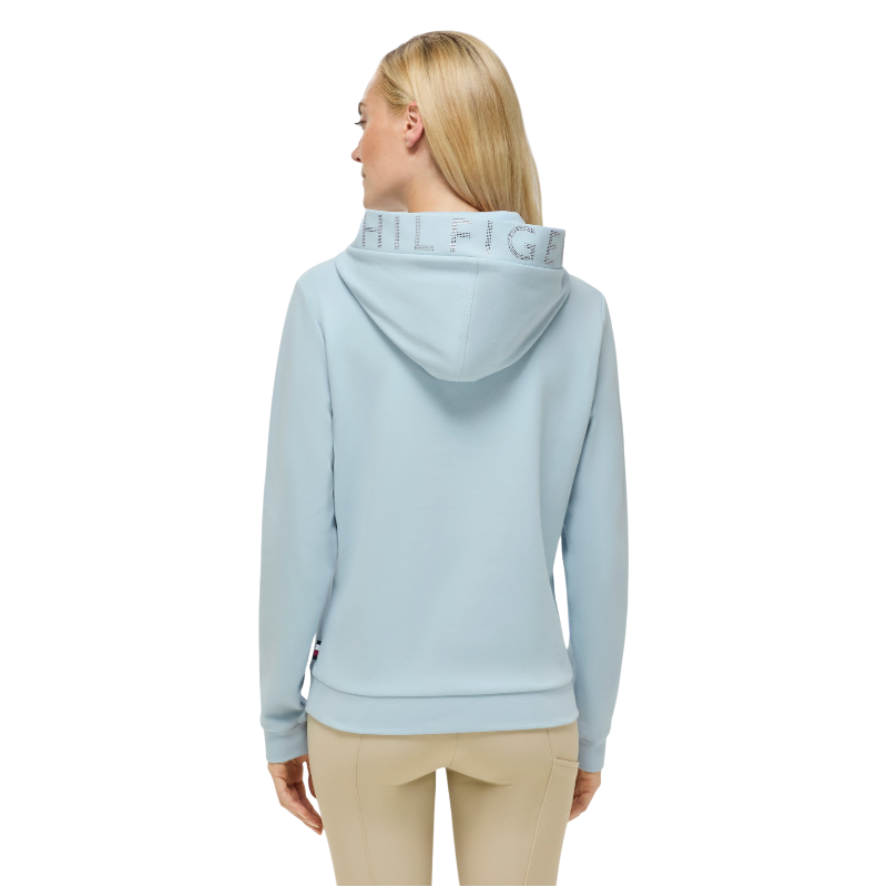 Tommy Equestrian - Dames sweater lange mouwen Hollywood sweet blue