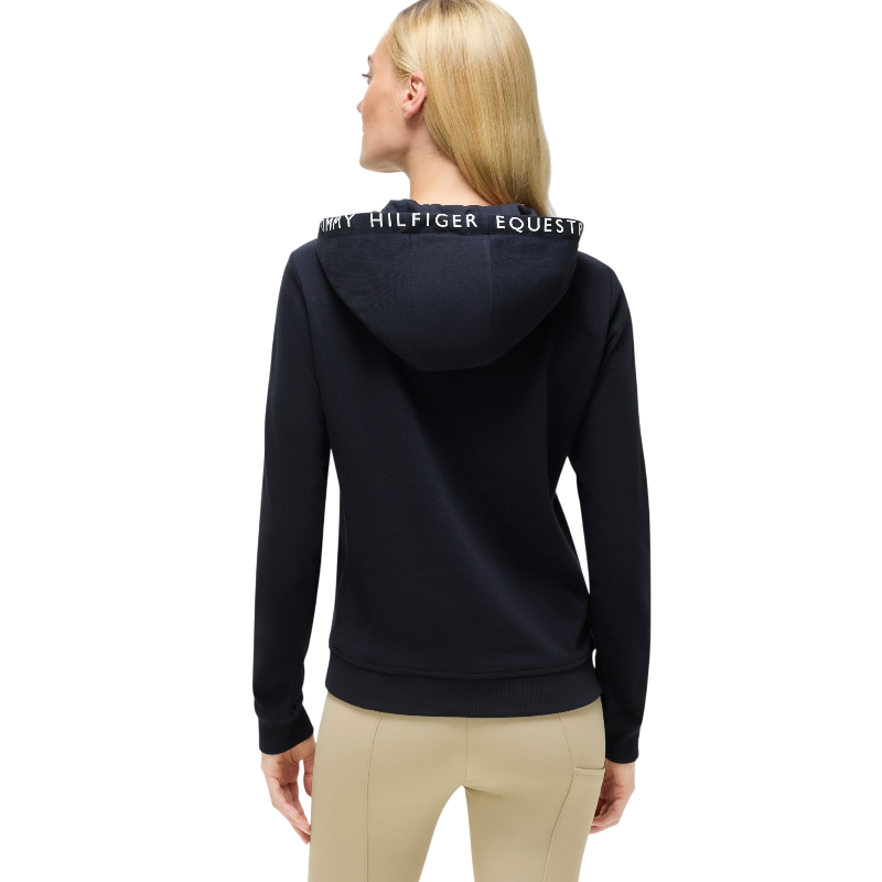 Tommy Hilfiger Equestrian - Sweat manches longues femme Laguna desert sky