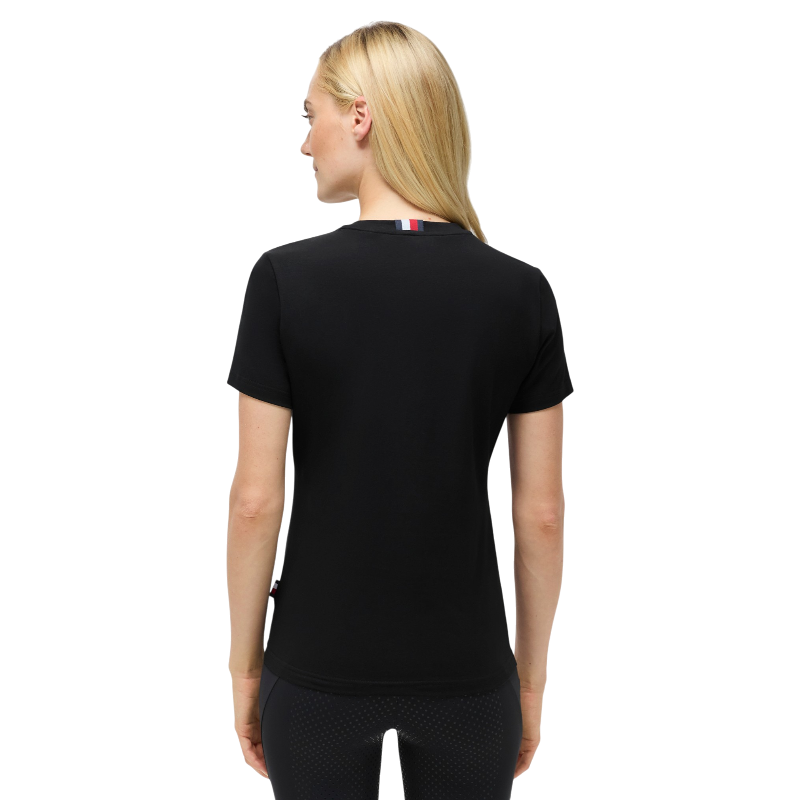 Tommy Hilfiger Equestrian - T-shirt manches courtes femme Malibu noir