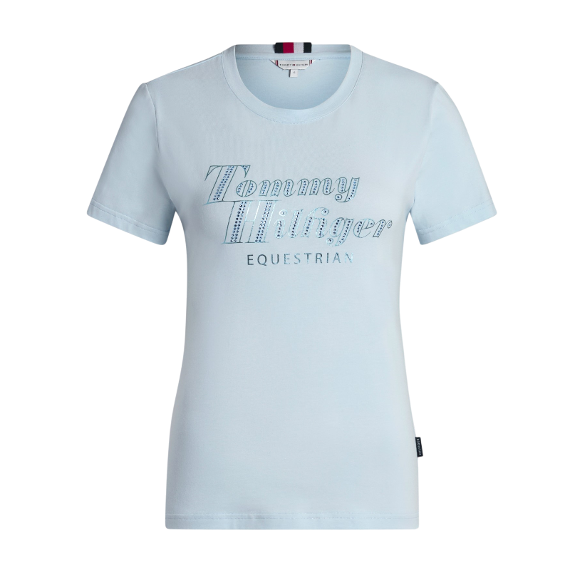 Tommy Hilfiger Equestrian - T-shirt manches courtes femme Malibu sweet blue