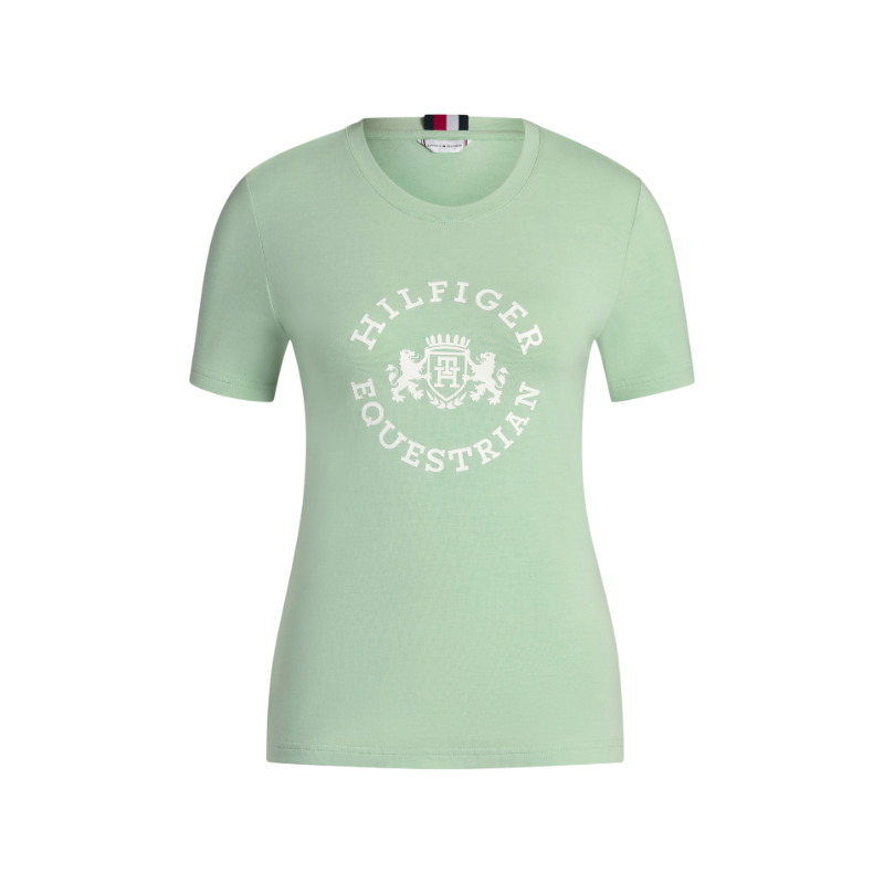 Tommy Hilfiger Equestrian - T-shirt manches courtes femme Pasadena belair mint