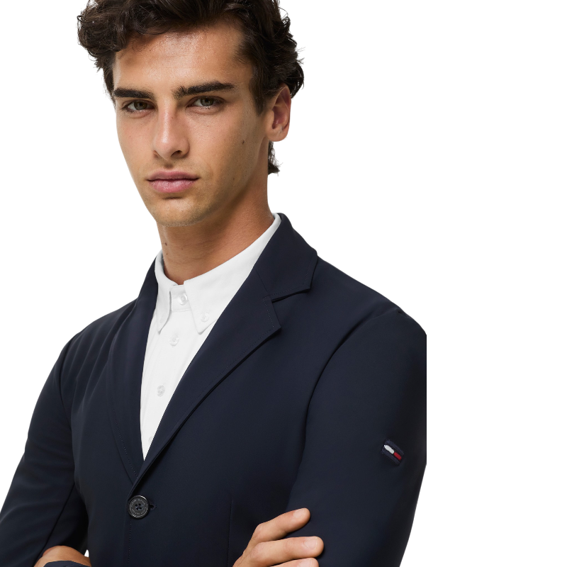 Tommy Hilfiger Equestrian - Heren wedstrijdjas Carson desert sky