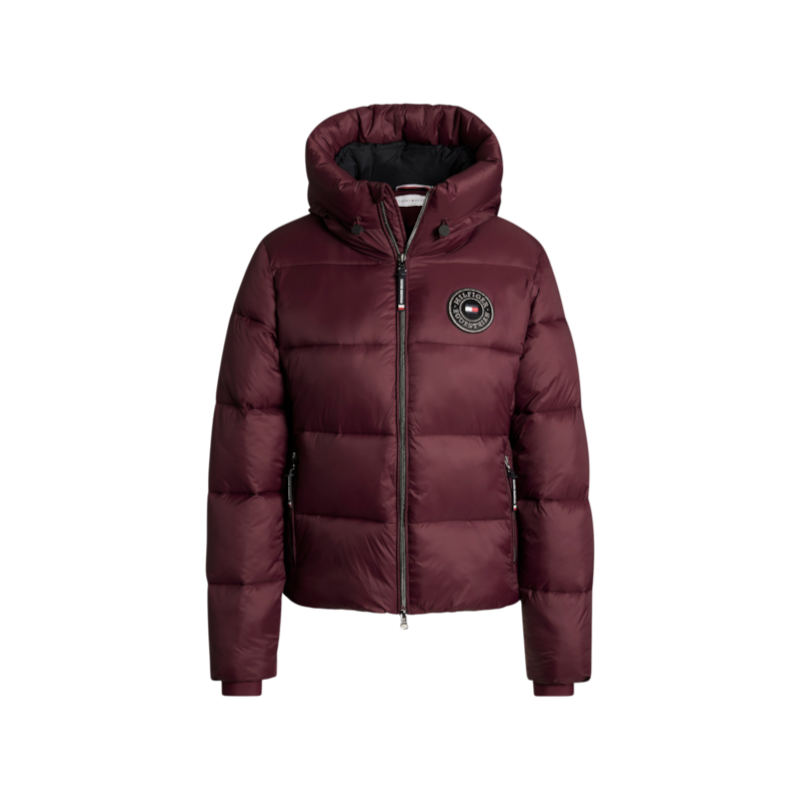 Tommy Hilfiger Equestrian - Doudoune femme Glendale deep burgundy
