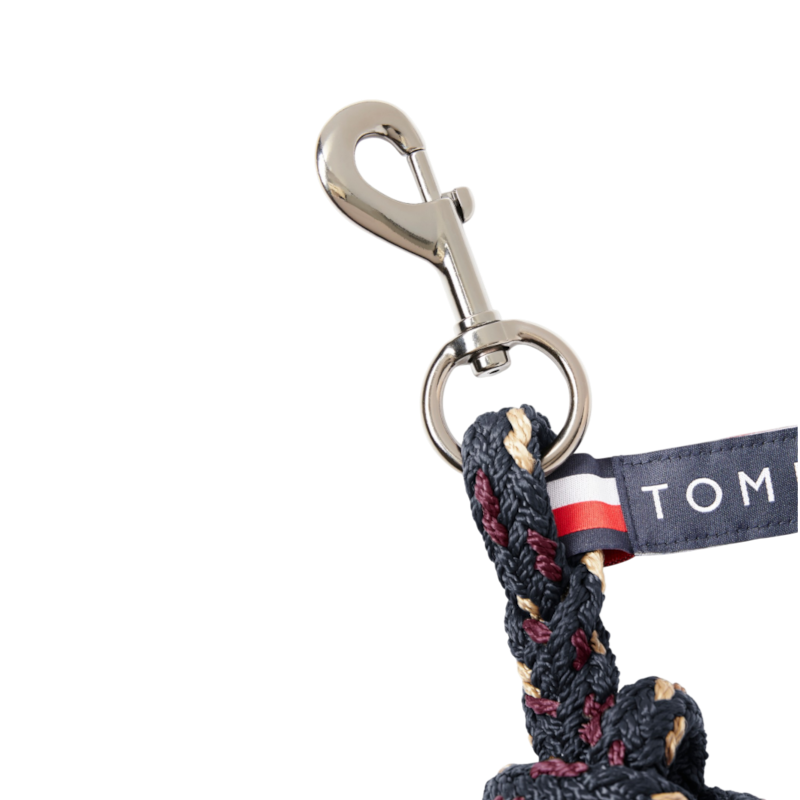 Tommy Hilfiger Equestrian - Licol et longe Yale deep burgundy
