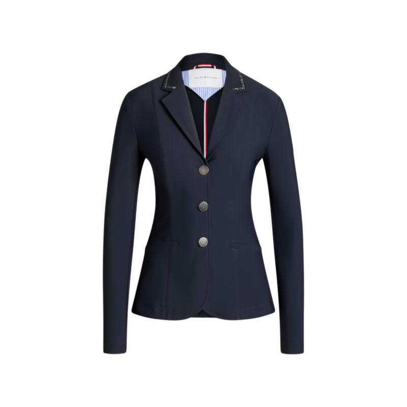 Tommy Hilfiger Equestrian - Veste de concours compatible airbag femme Lima desert sky