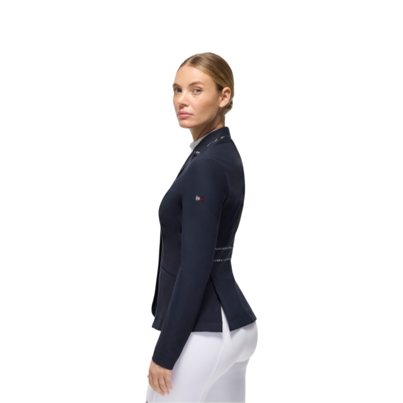 Tommy Hilfiger Equestrian - Veste de concours compatible airbag femme Lima desert sky