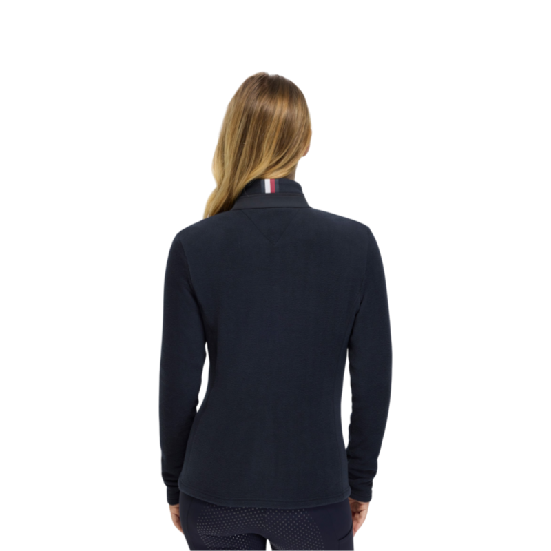 Tommy Hilfiger Equestrian - Veste polaire femme Elmonte desert sky