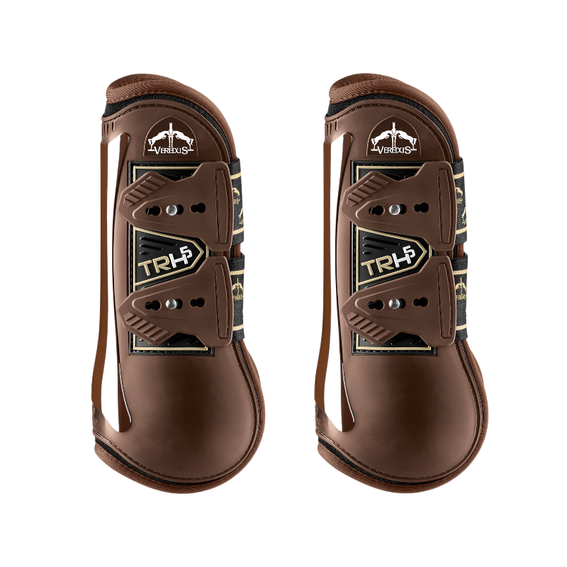 Veredus - Guêtres ouvertes New TRH5 marron x2
