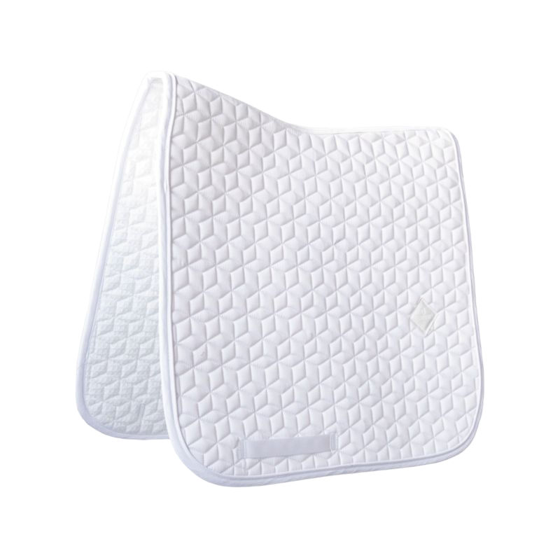 Kentucky Horsewear - Tapis de dressage Basic blanc | - Ohlala