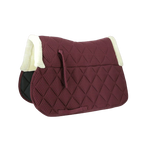 Equithème - Tapis de selle Pro Air bordeaux | - Ohlala